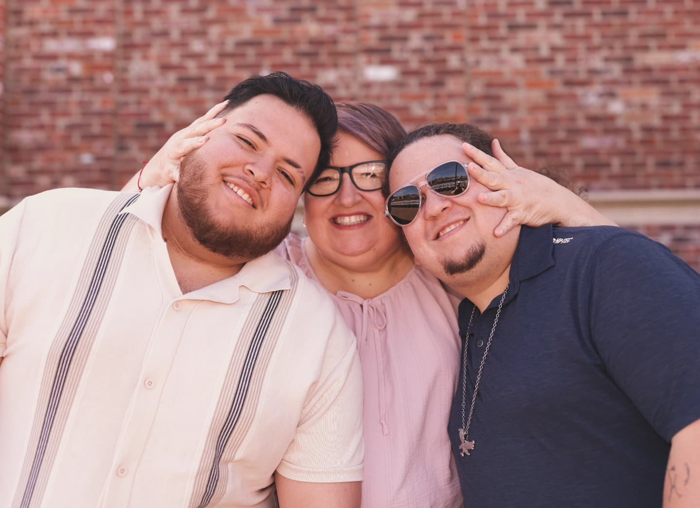 Diego with Alvaro and Sally.